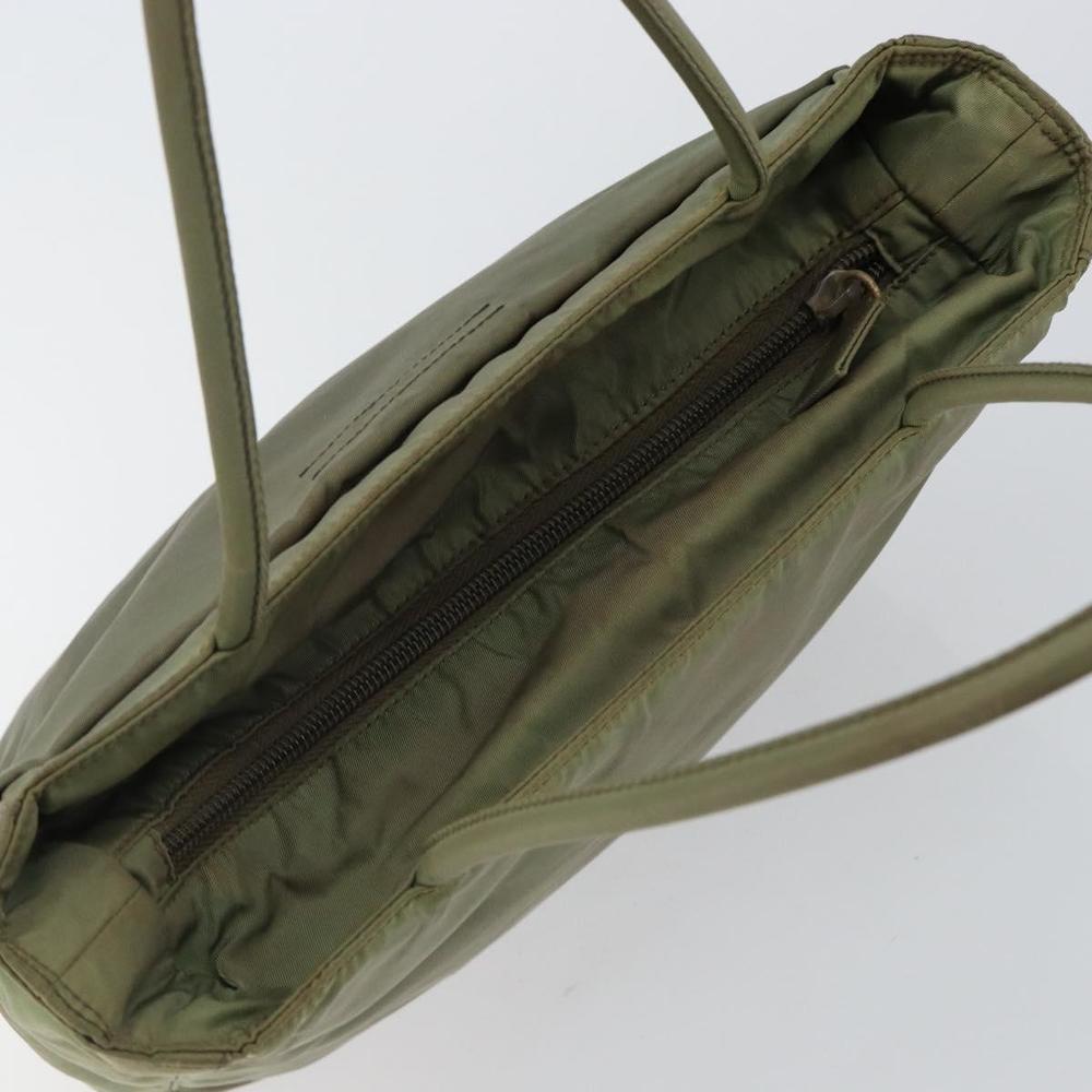 PRADA Tote Bag Nylon Khaki Auth 135309 - Picture 6 of 16